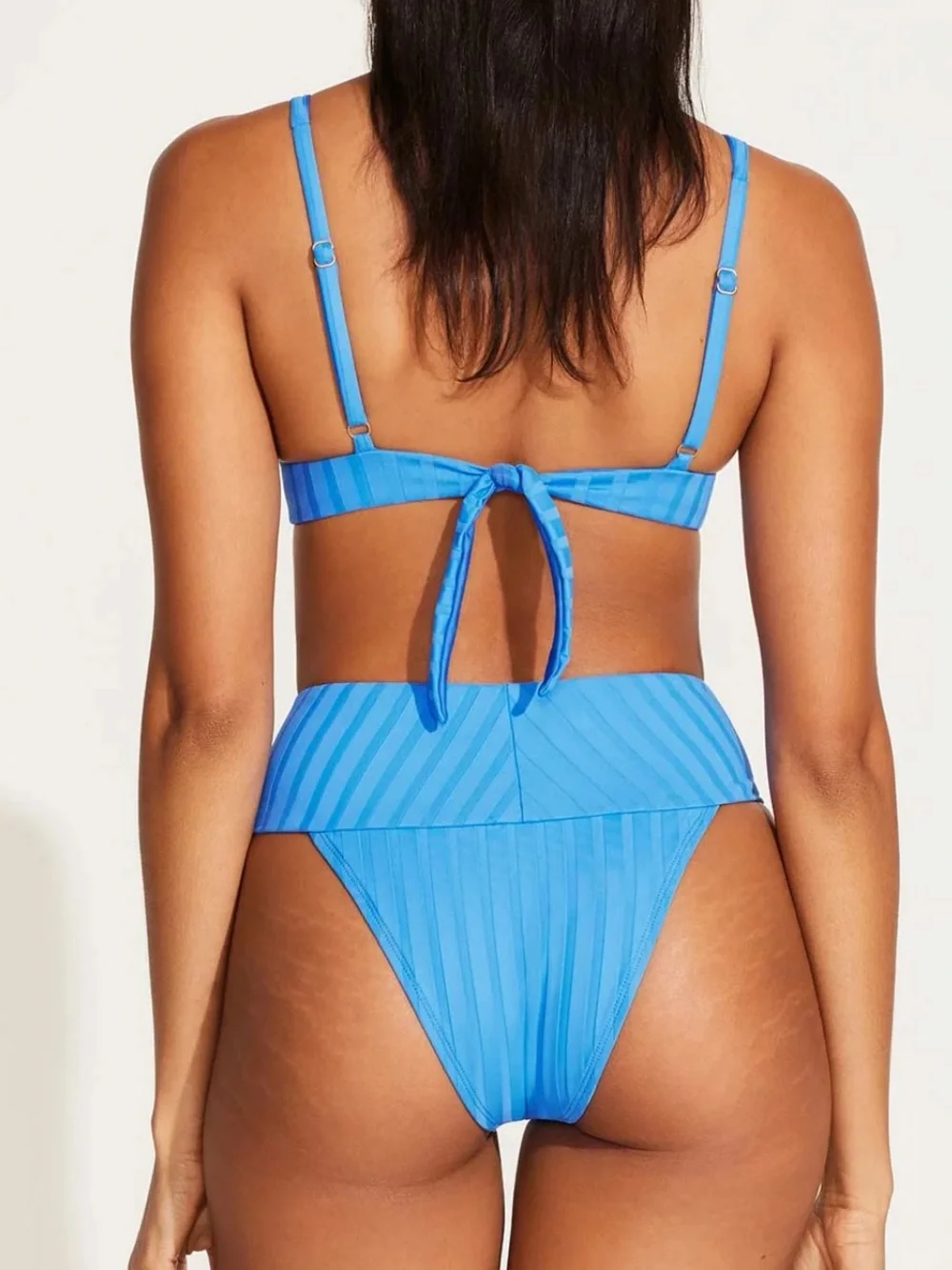 Vitamin A Bikini Set Ribbed Swimsuit - Picture 2 of 14
